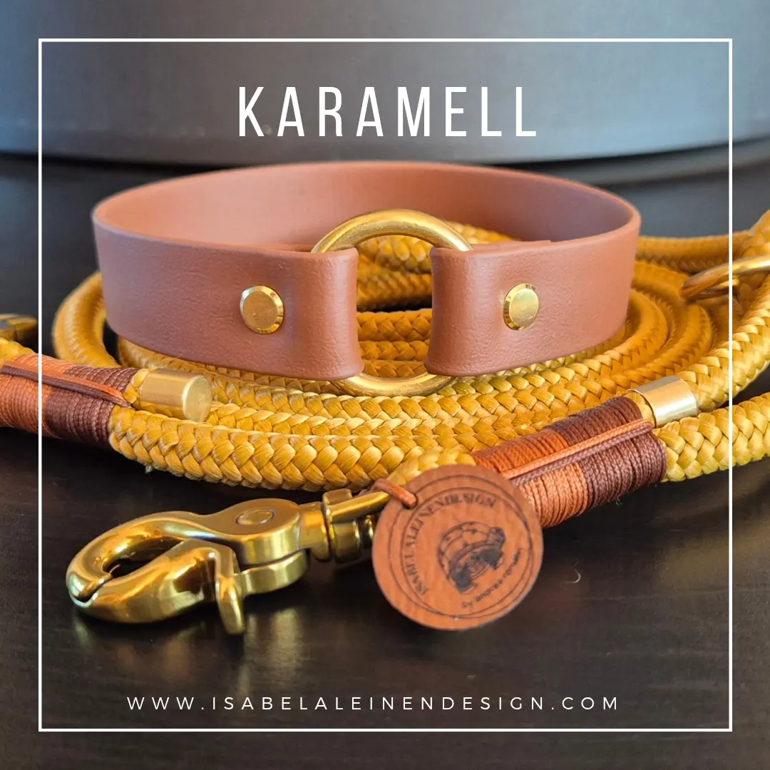 Zugstophalsband Isabelaleinendesin