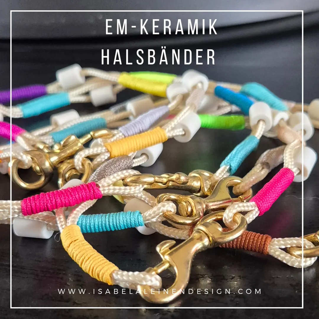 Zeckenschutzhalsband Isabelaleinendesin