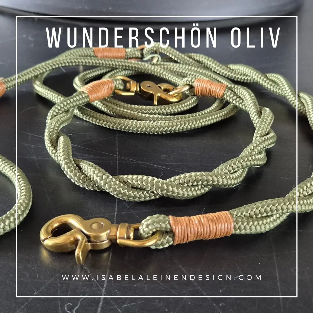 Zugstophalsband Isabelaleinendesin