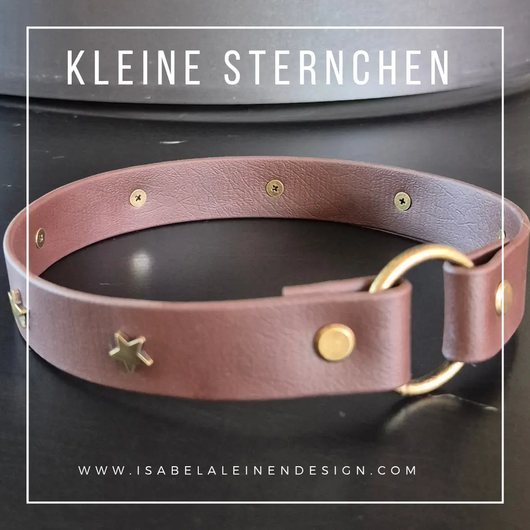 Zugstophalsband Isabelaleinendesin
