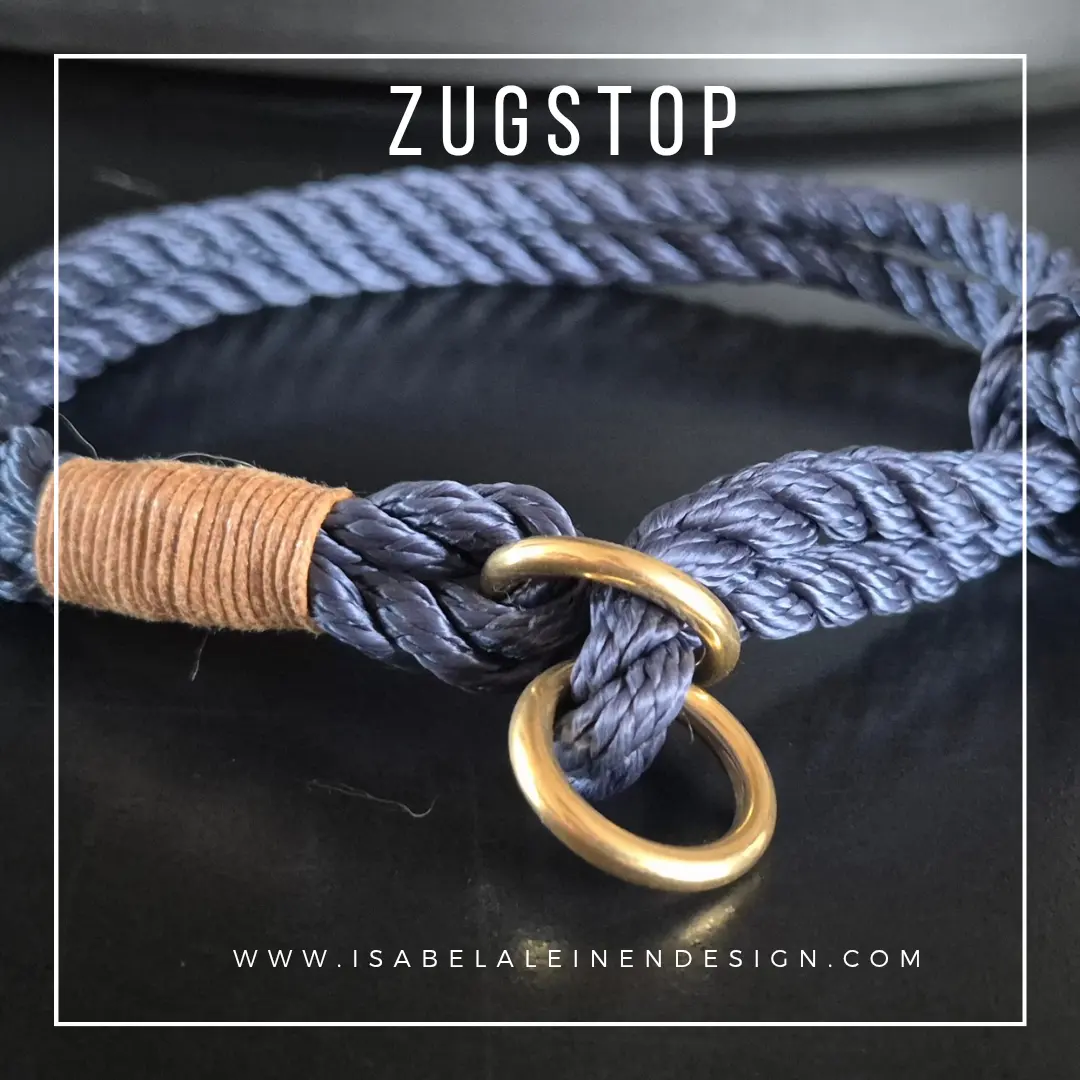 Zugstophalsband Isabelaleinendesin