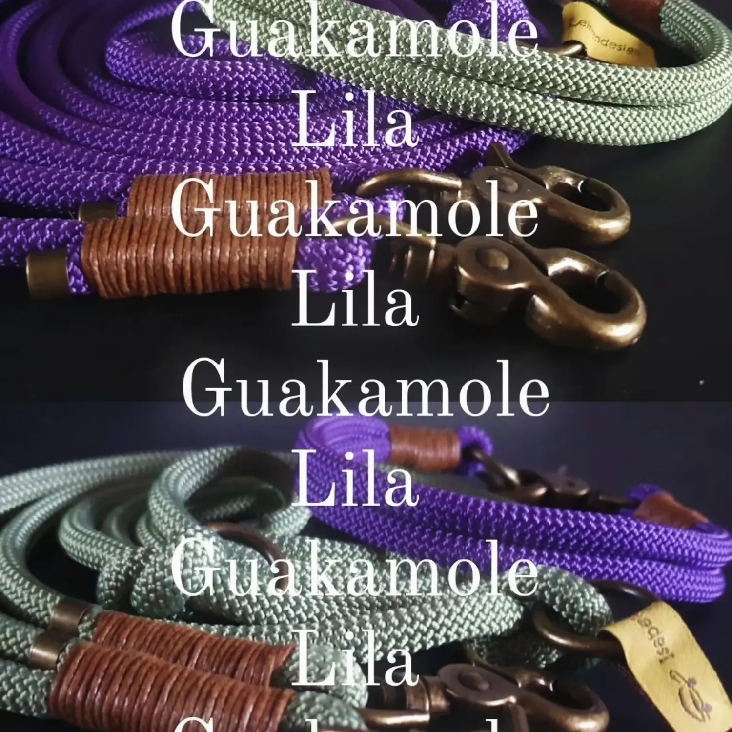 Leinen und Halsband Sets Isabelaleinendesin