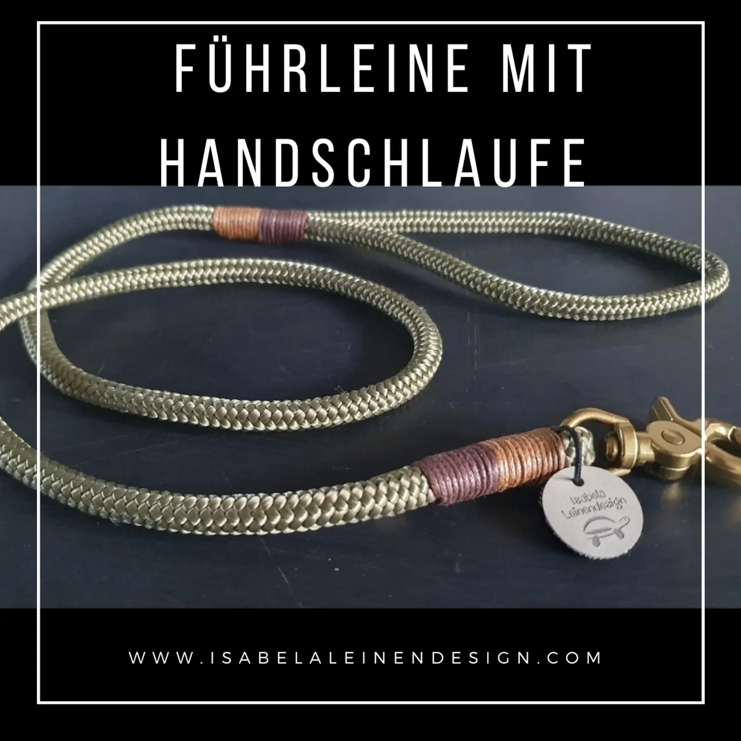Leinen und Halsband Sets Isabelaleinendesin