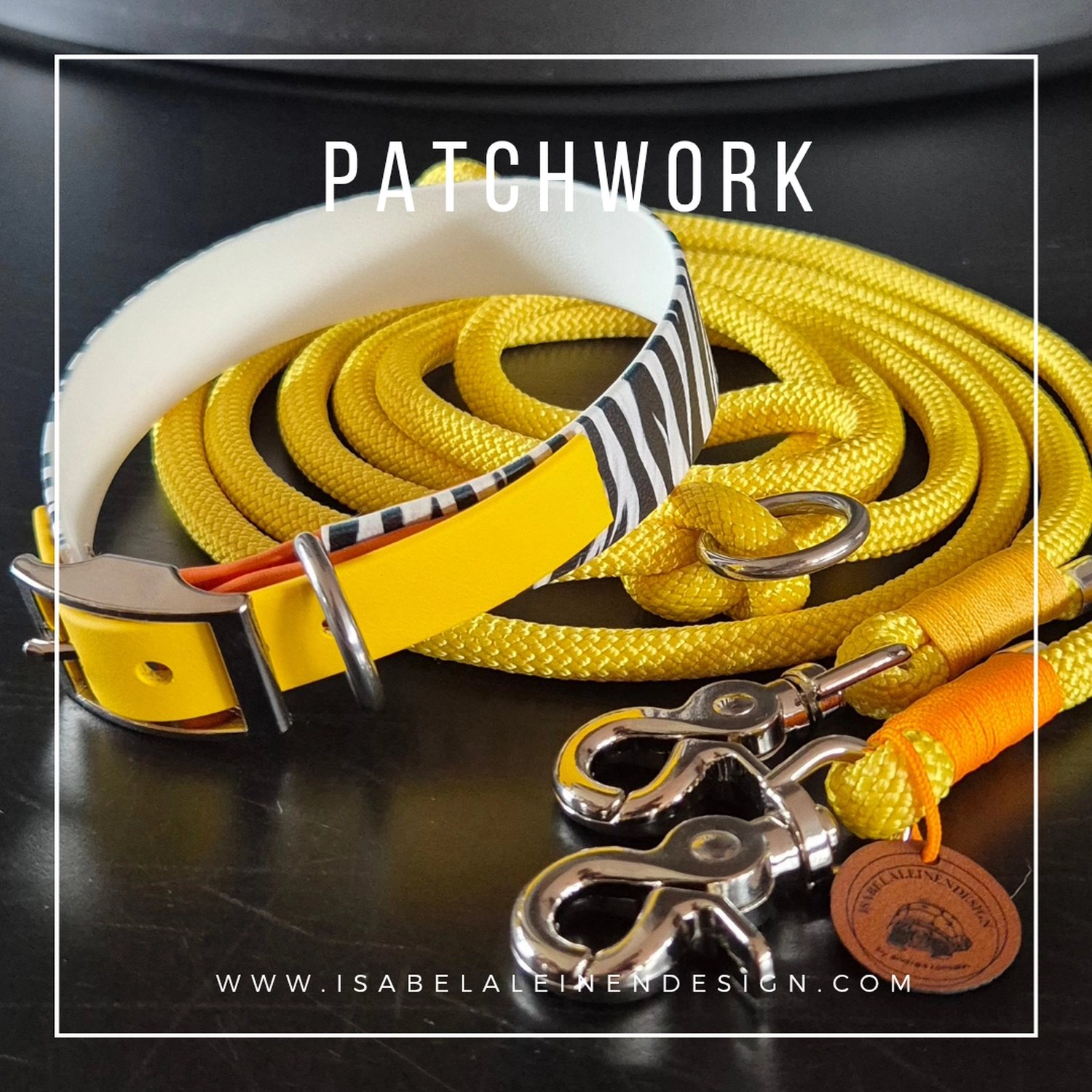 Leinen und Halsband Sets Isabelaleinendesin