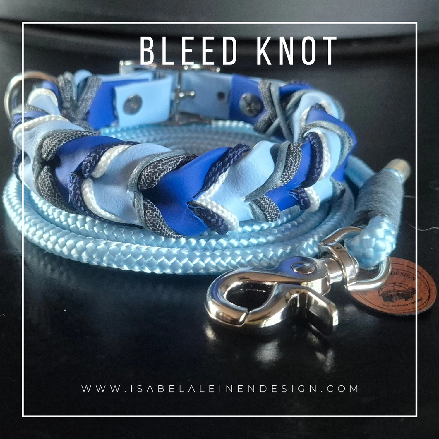 Leinen und Halsband Sets Isabelaleinendesin