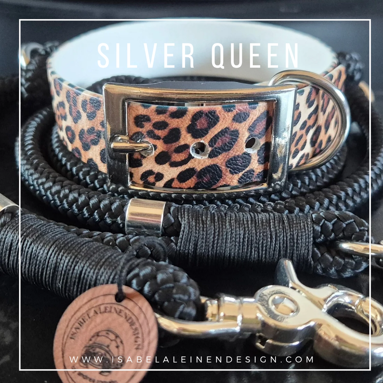 Leinen und Halsband Sets Isabelaleinendesin