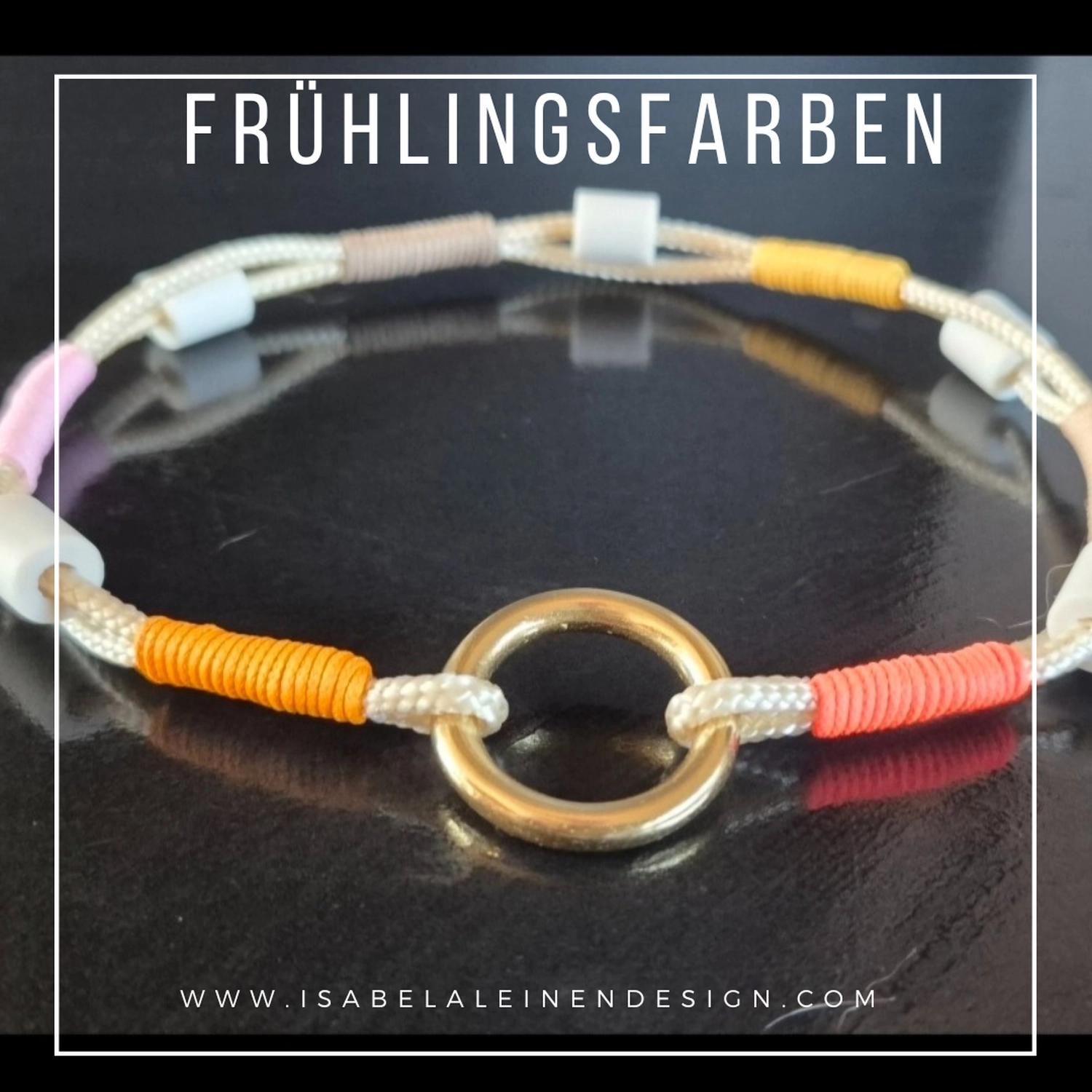 Zeckenschutzhalsband Isabelaleinendesin