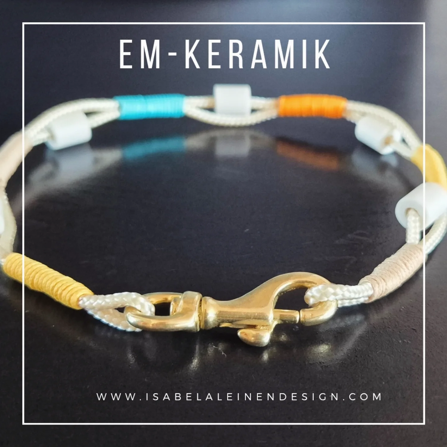 Zeckenschutzhalsband Isabelaleinendesin
