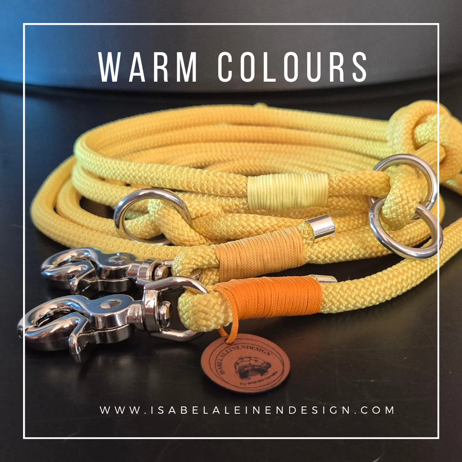 Leinen und Halsband Sets Isabelaleinendesin