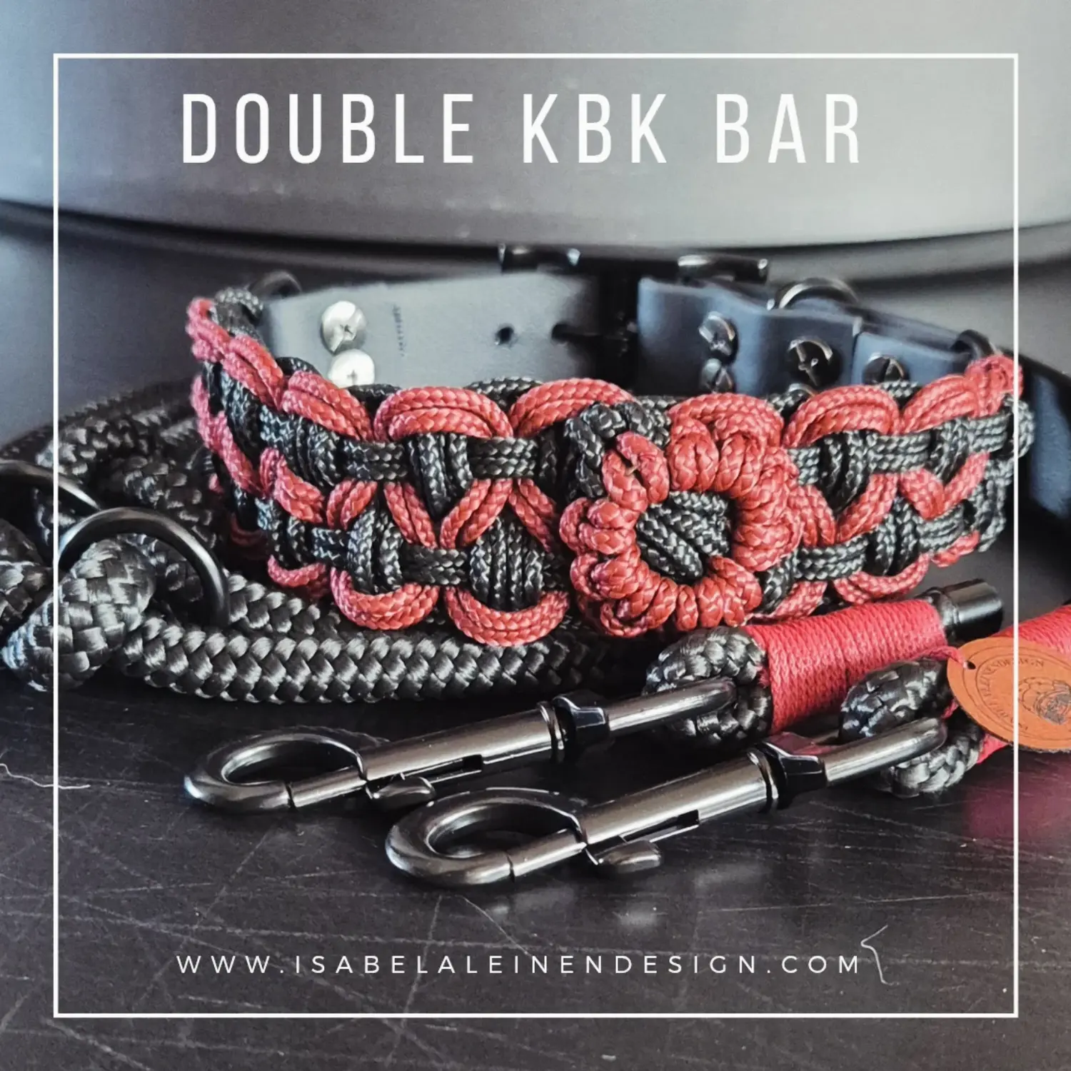 Leinen und Halsband Sets Isabelaleinendesin