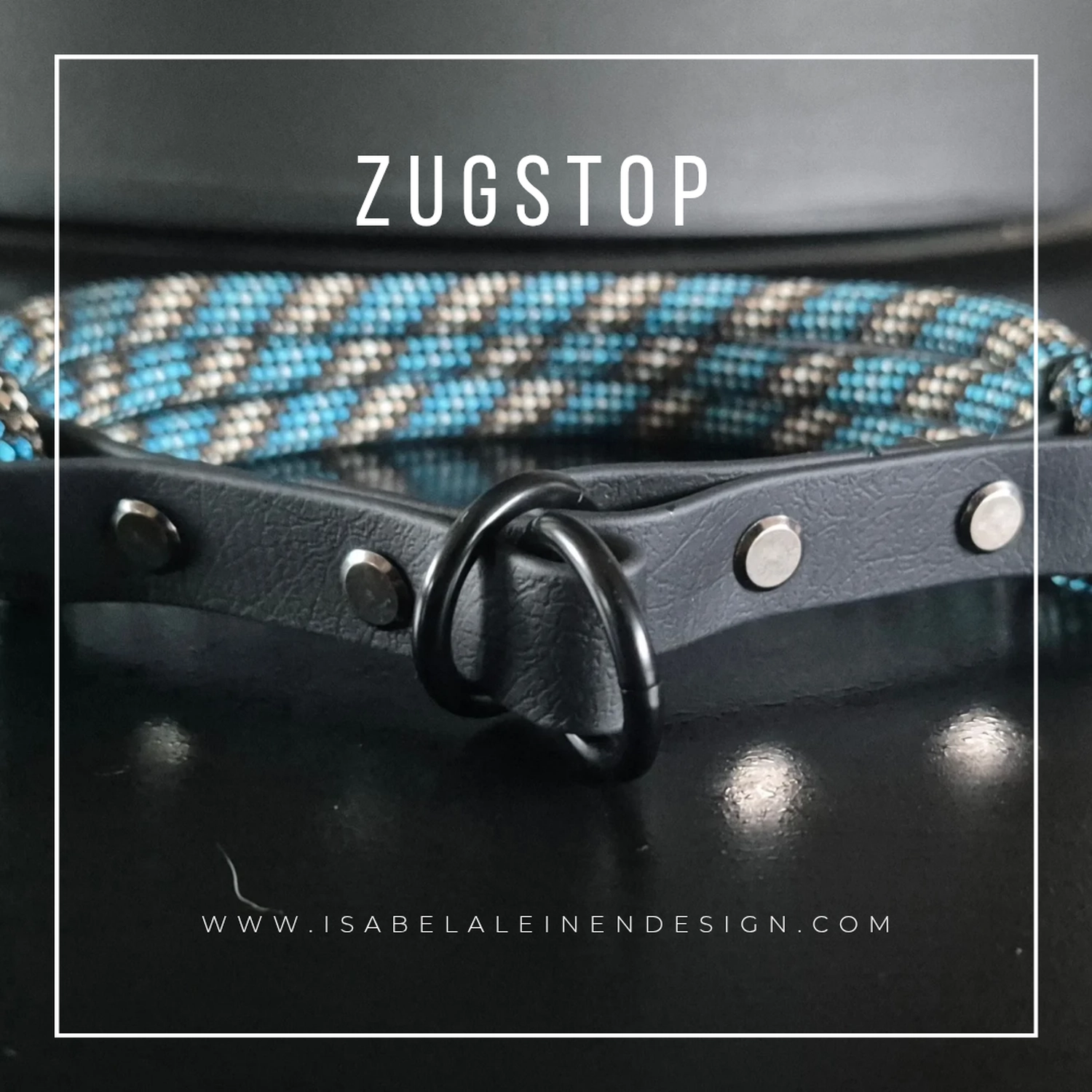 Zugstophalsband Isabelaleinendesin