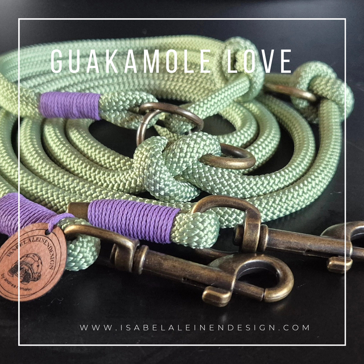 Zugstophalsband Isabelaleinendesin