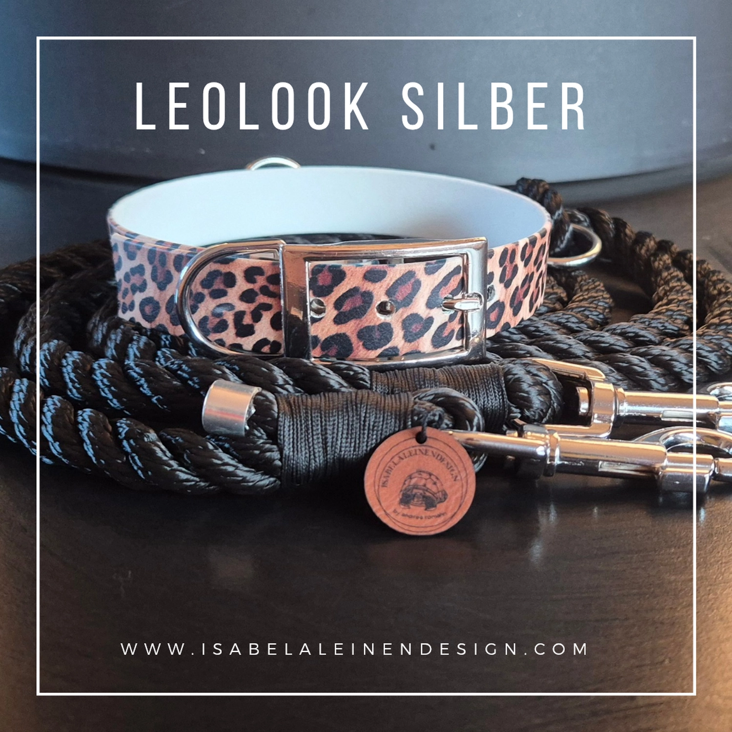 Leinen und Halsband Sets Isabelaleinendesin