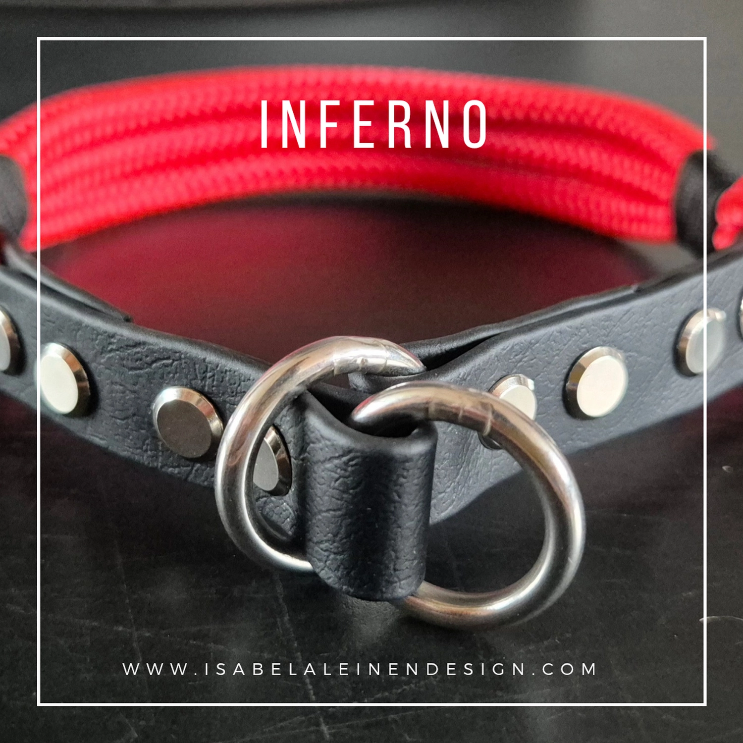 Zugstophalsband Isabelaleinendesin