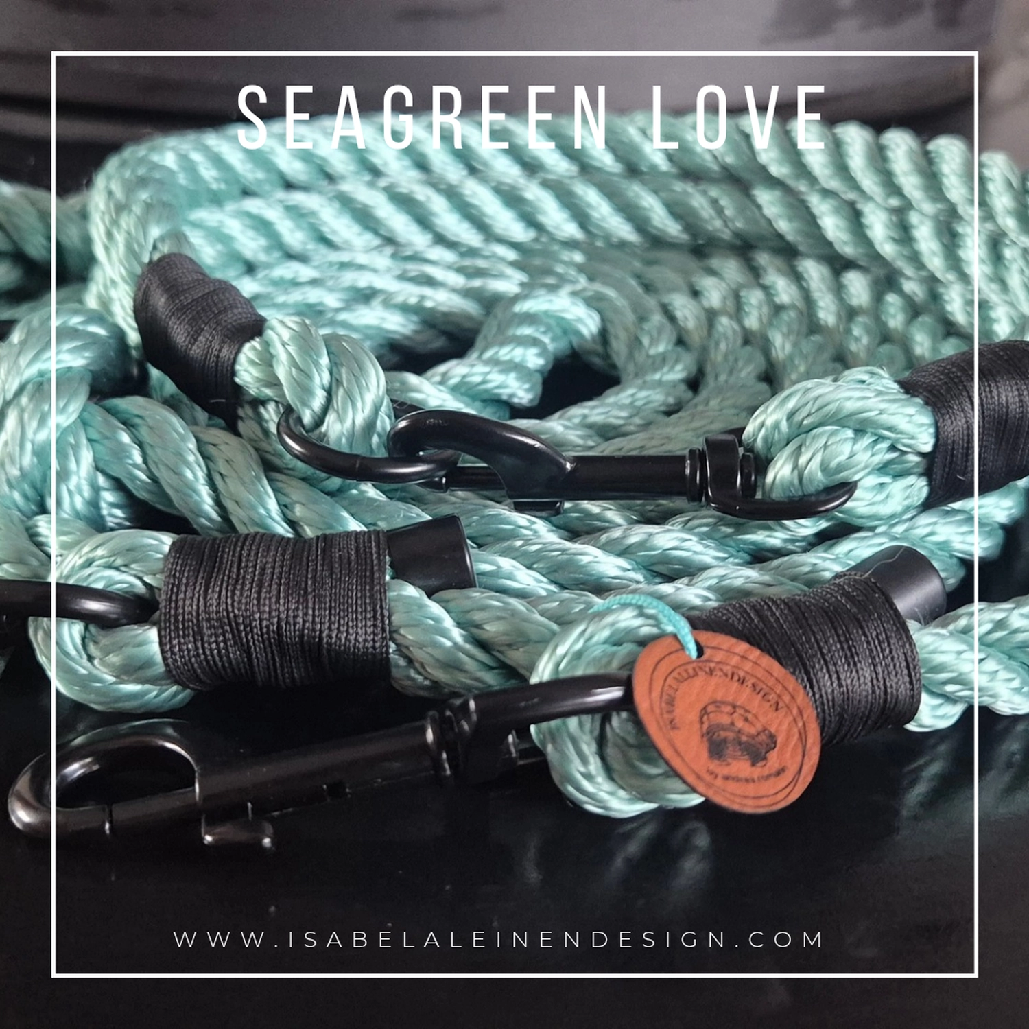 Leinen und Halsband Sets Isabelaleinendesin