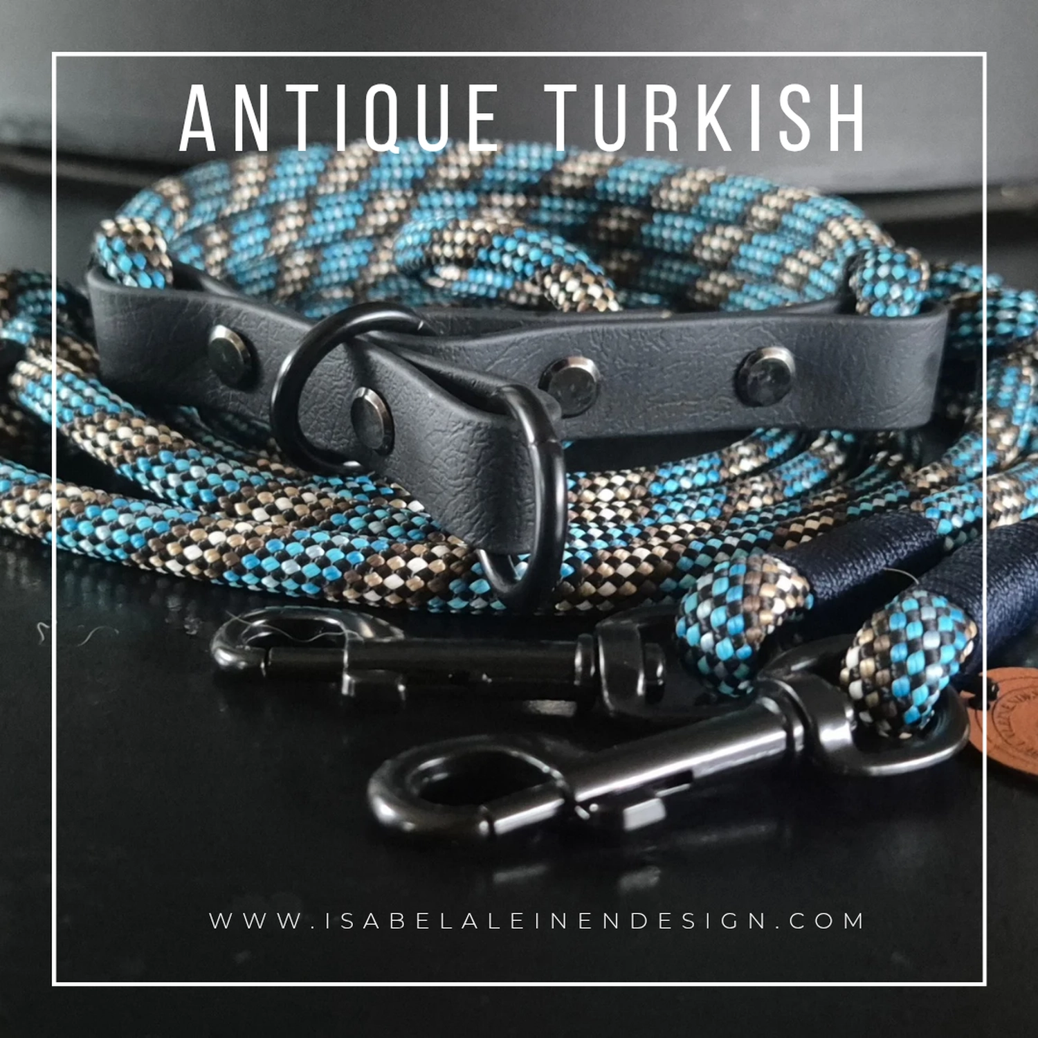 Leinen und Halsband Sets Isabelaleinendesin