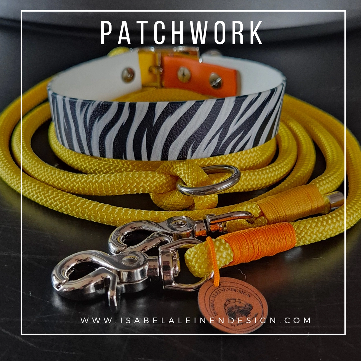 Leinen und Halsband Sets Isabelaleinendesin