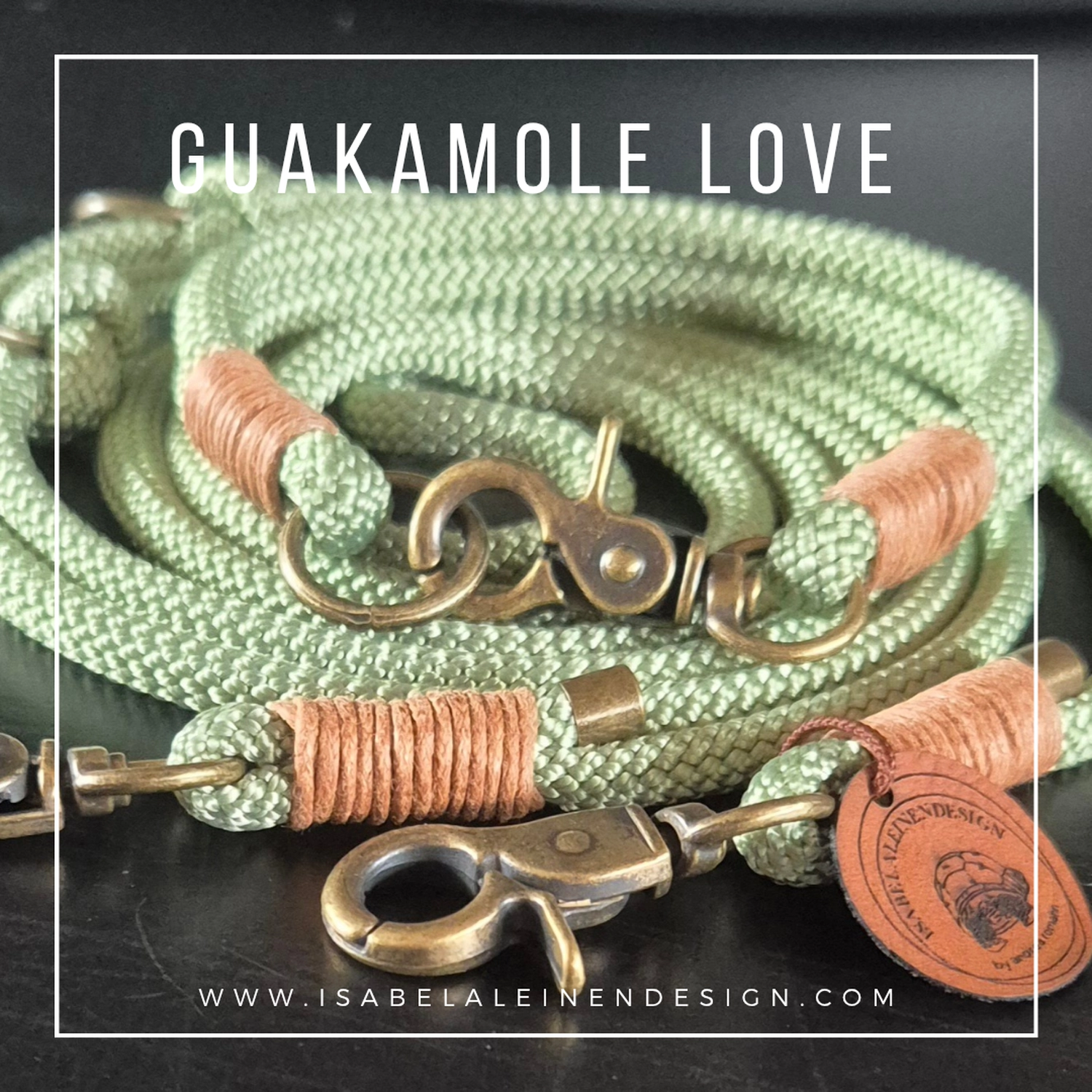 Leinen und Halsband Sets Isabelaleinendesin