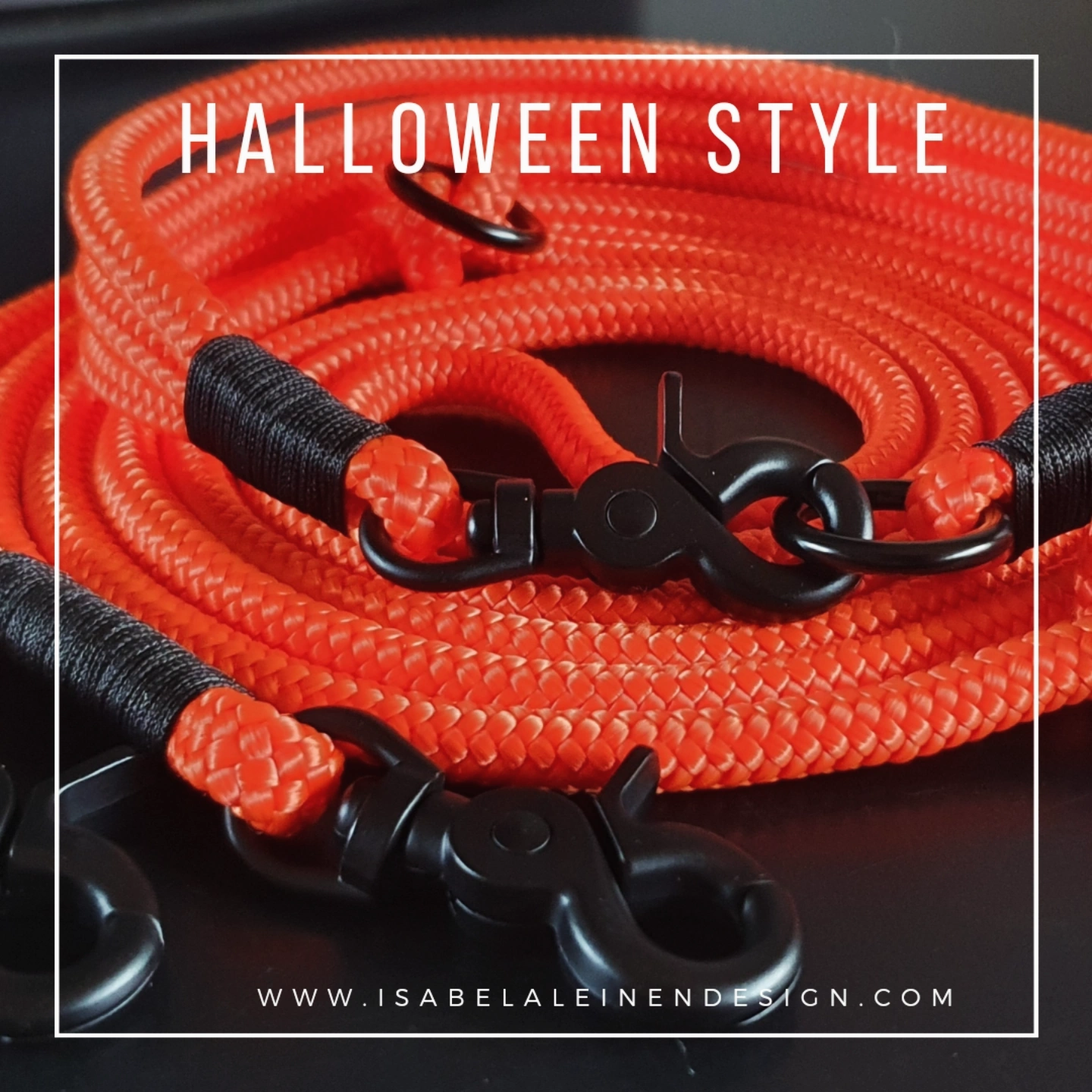 Leinen und Halsband Sets Isabelaleinendesin