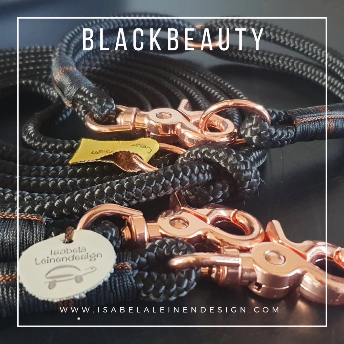 Leinen und Halsband Sets Isabelaleinendesin